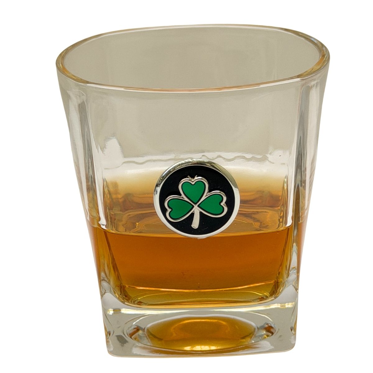 Irish Shamrock Bourbon Glass | Gift for Irish Lover