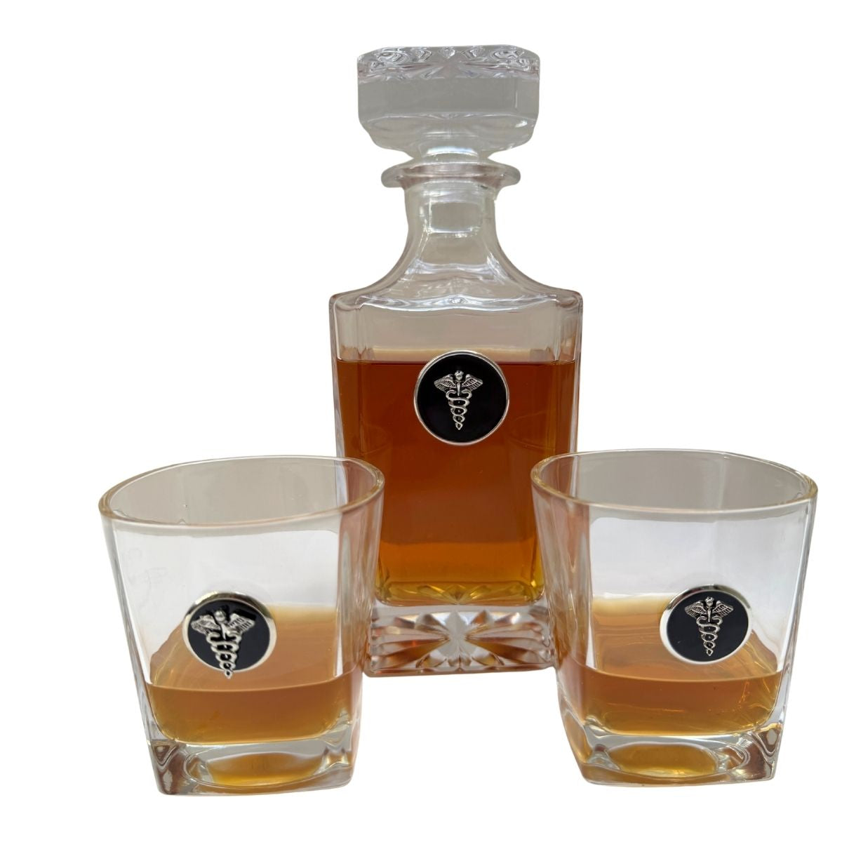 Decanter Set Medical Theme | Gift for Doctor | Retirement Gift | Special Award Gift