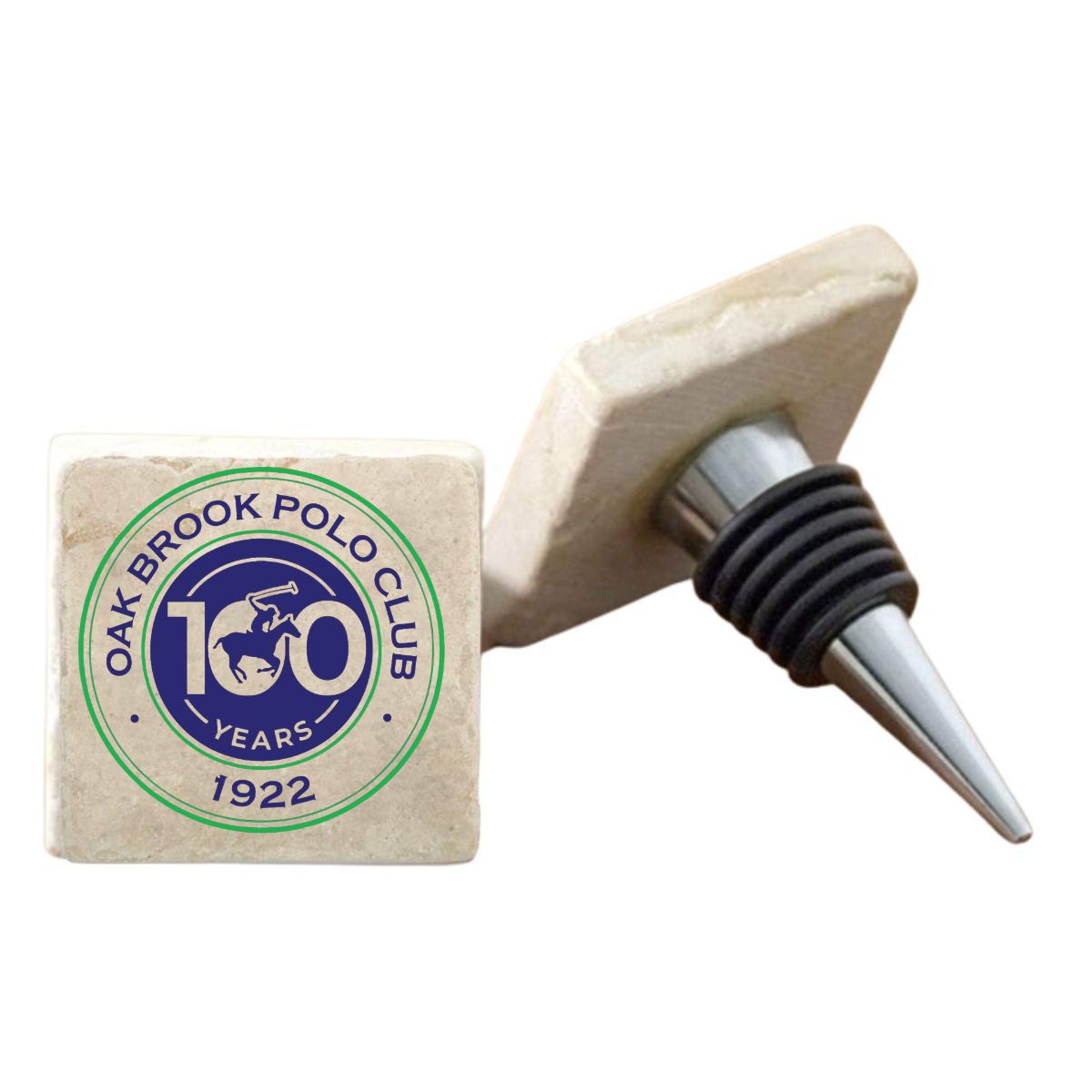 Custom Bottle Stopper with Your Polo Club Logo, Gift for Polo Equestrian