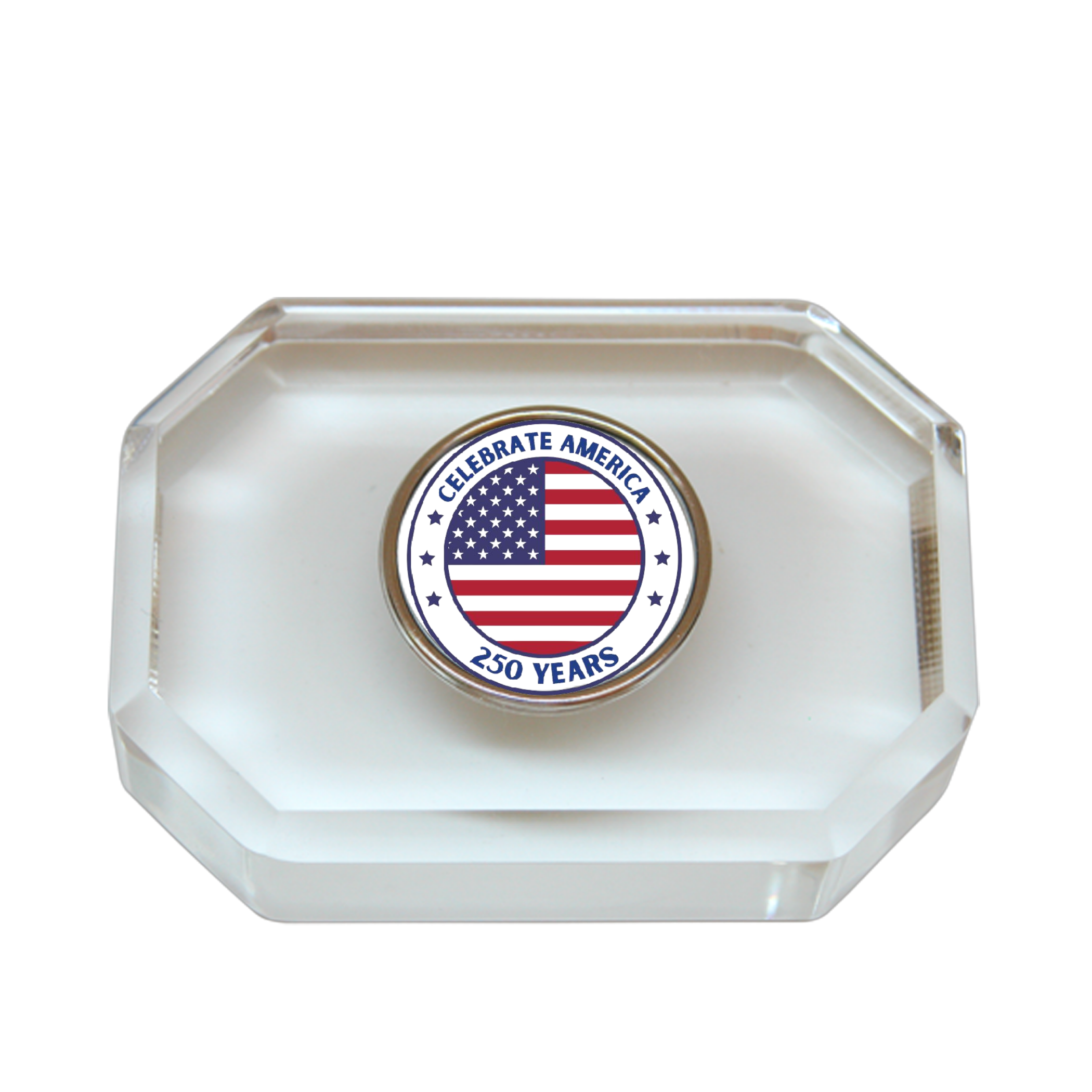 Paperweight Gift | Celebrate America 250 Years | Patriotic Gift