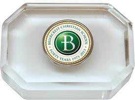Personalized Paperweight | Acrylic Octagon