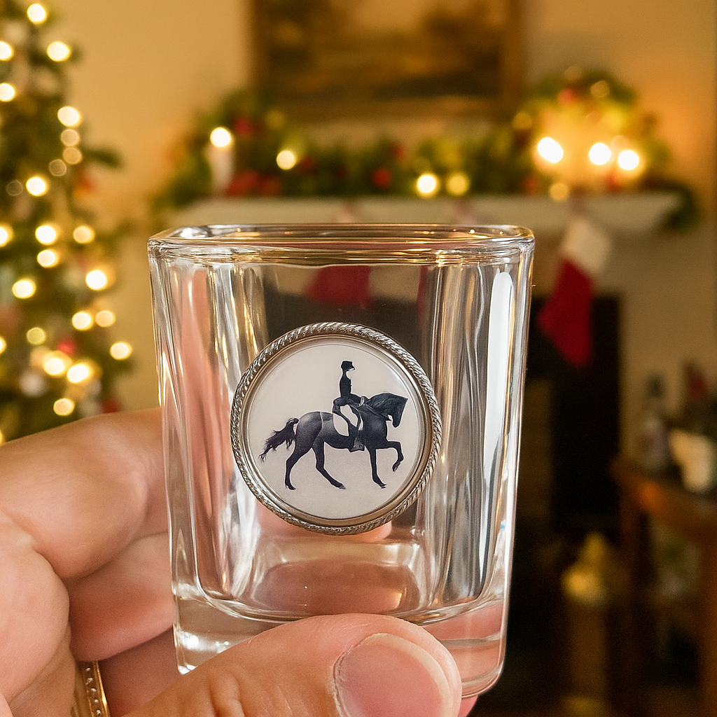 Shot Glass, Dressage Theme Gift
