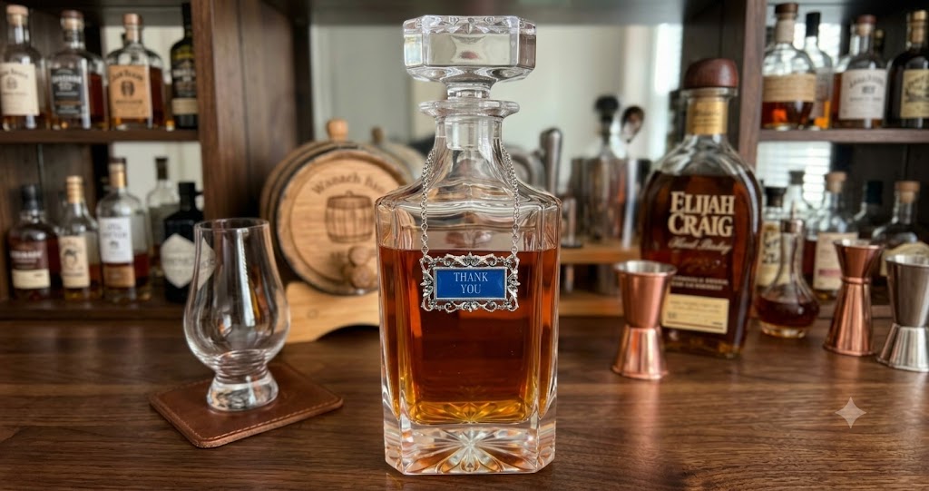Thank you decanter great gift for bourbon lover