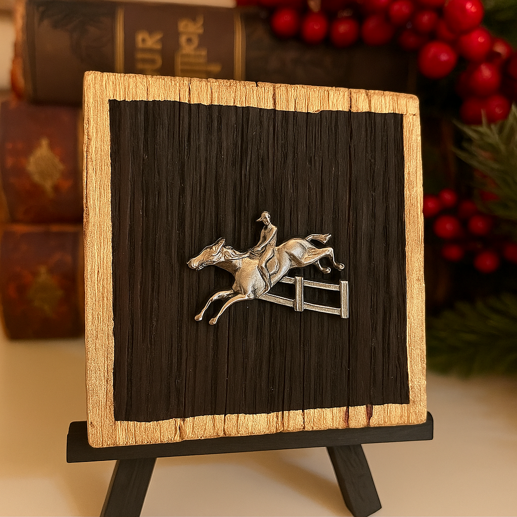 Wooden Art Gift for Equestrian
