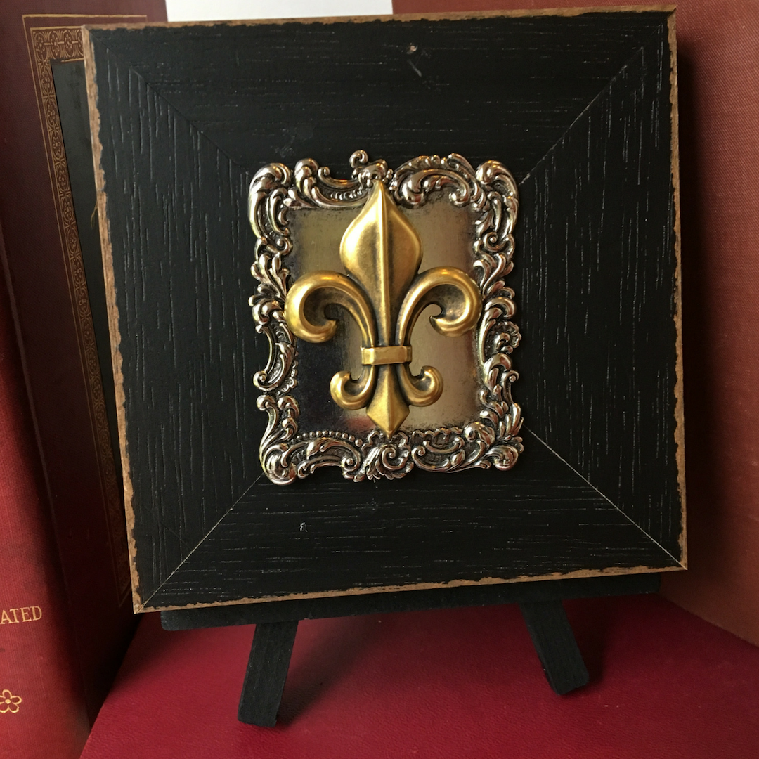 Wooden Art, Fleur de Lis 5