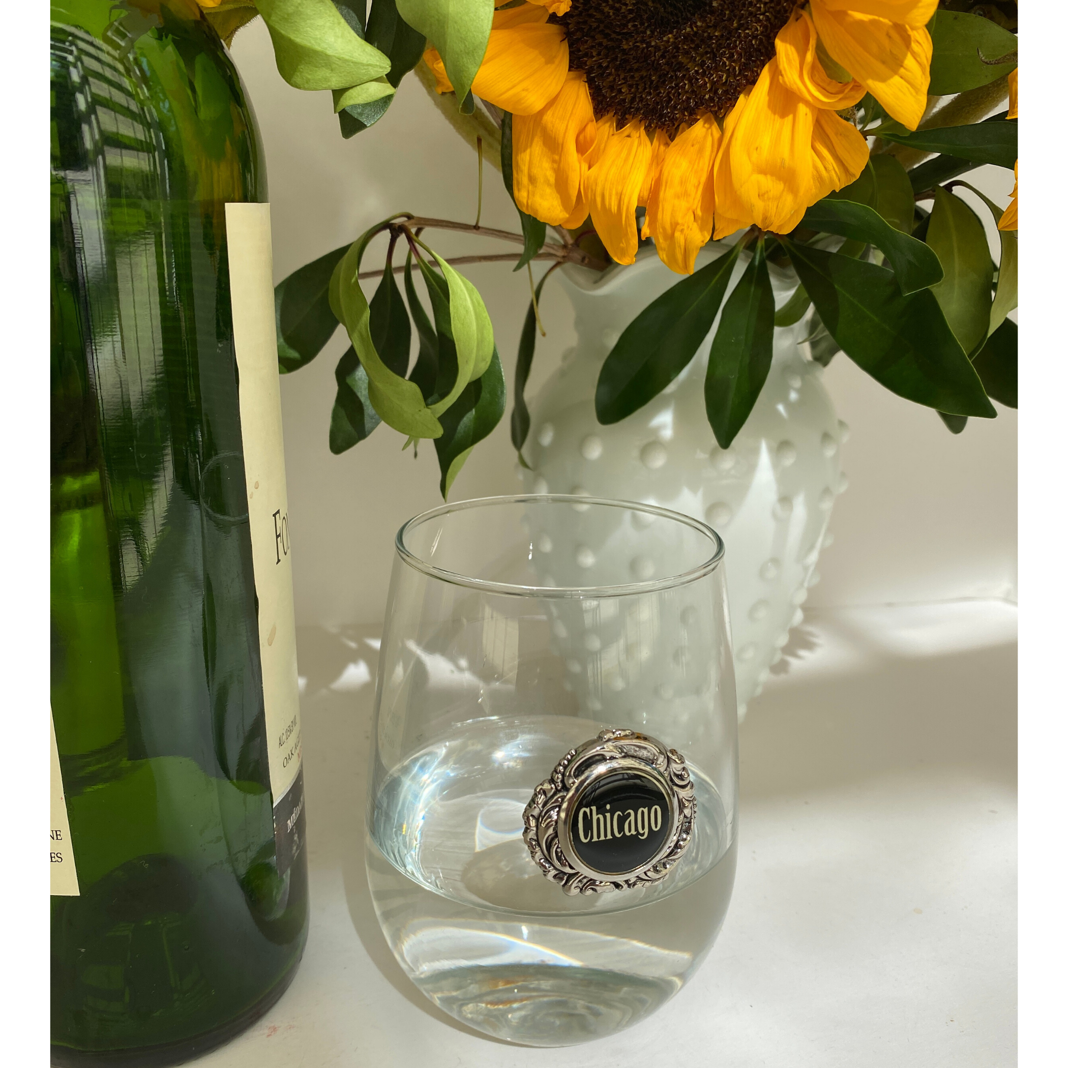Chicago, Stemless Glass