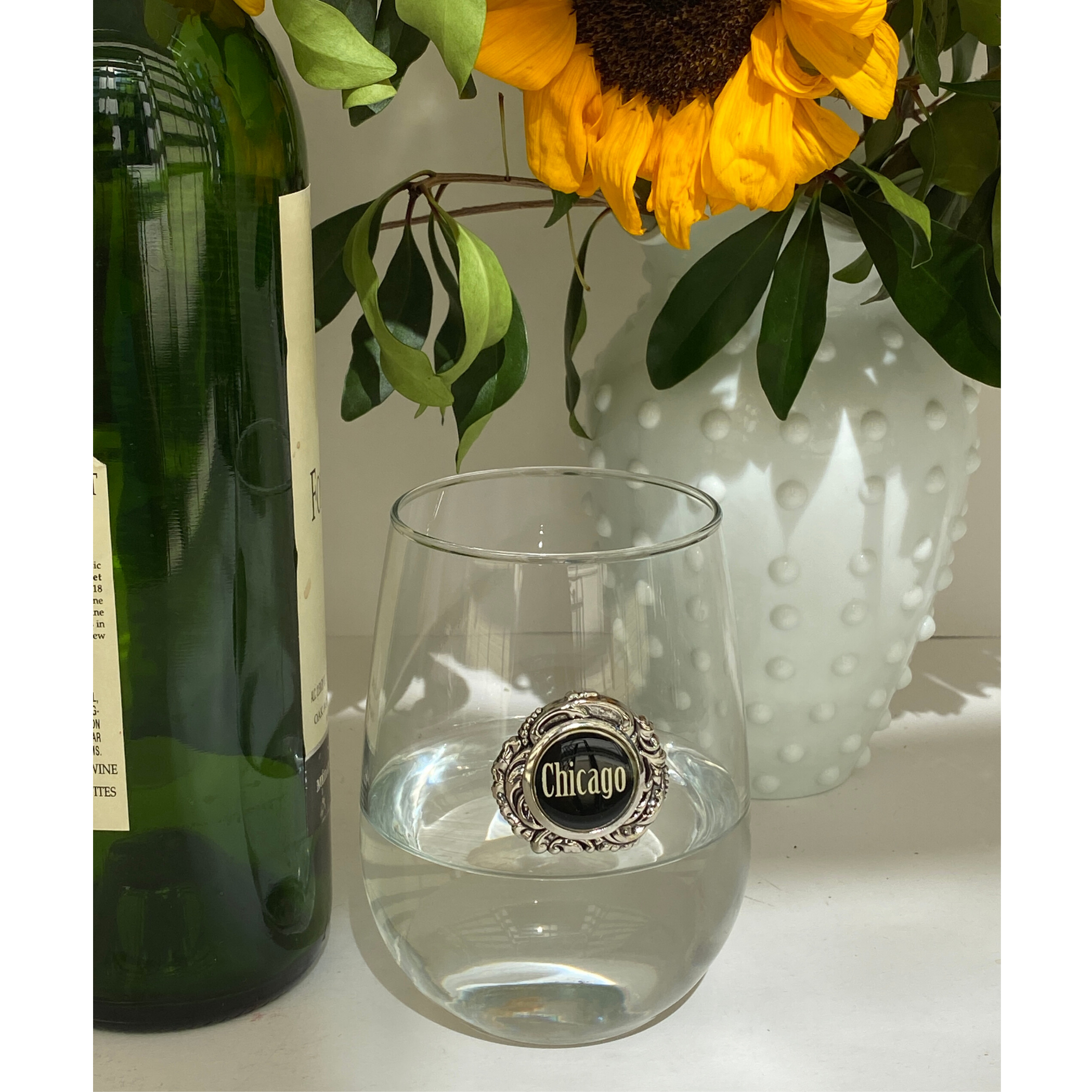 Chicago, Stemless Glass