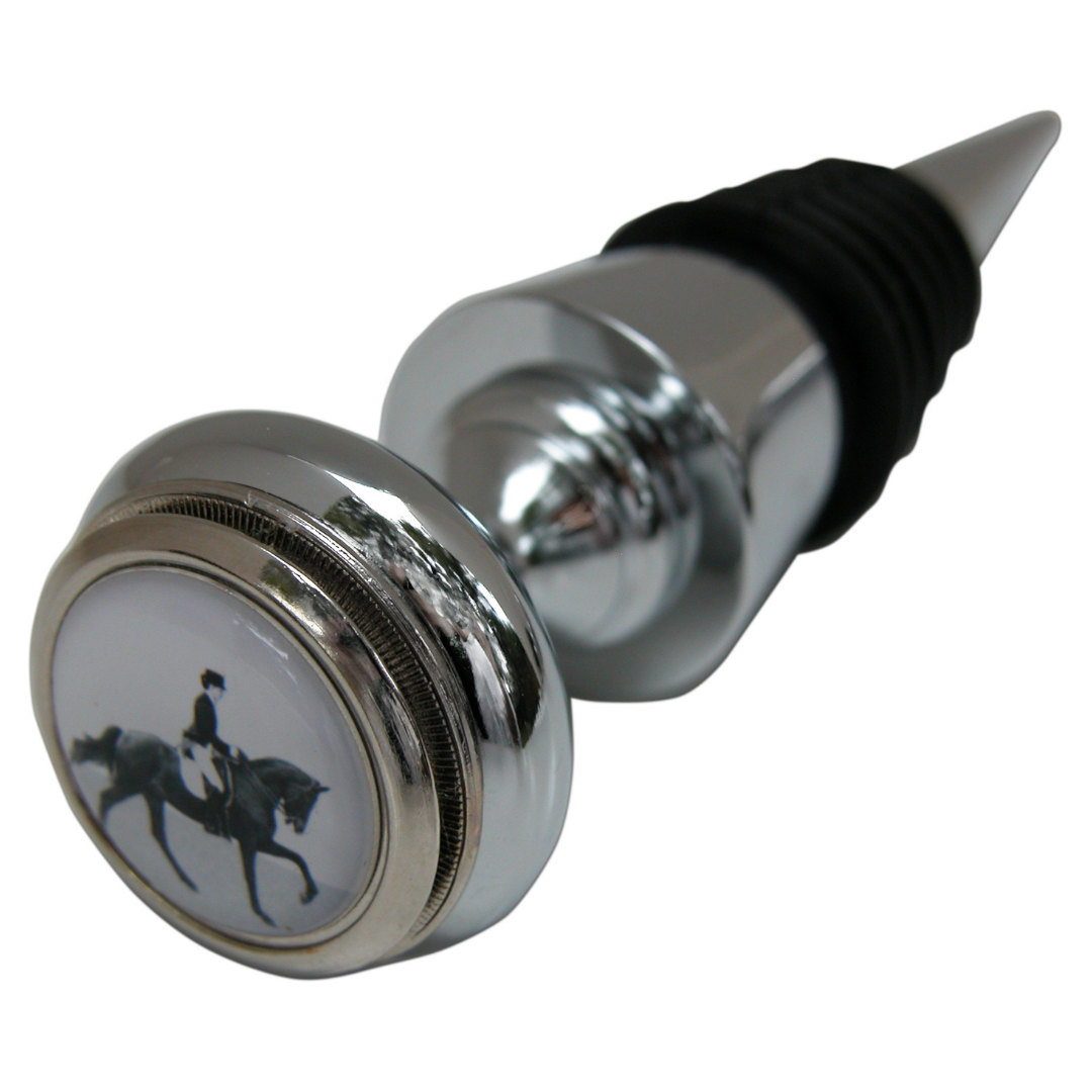 Dressage Bottle Stopper, Dressage Rider Gift, Equestrian Gift