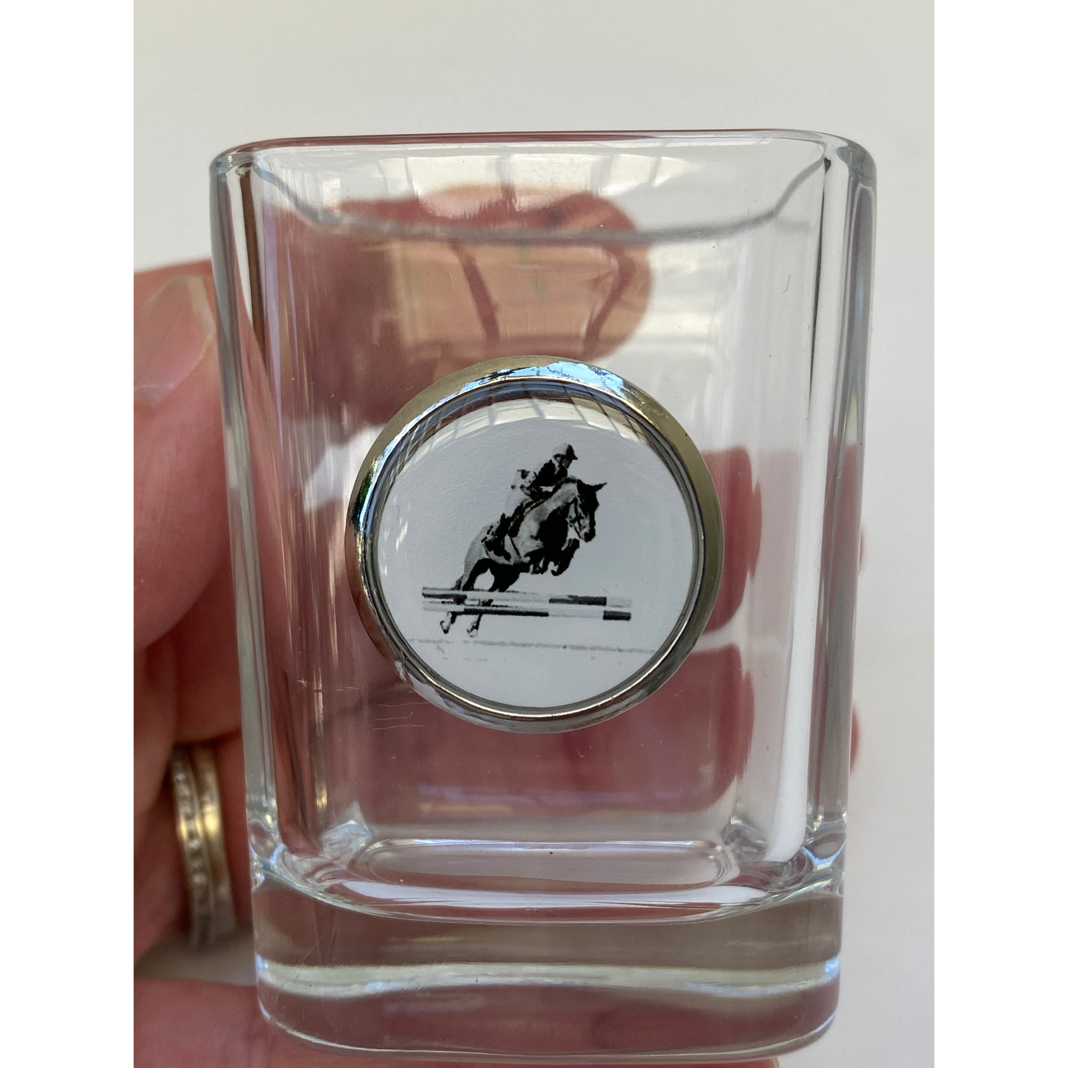 Shot Glass, Hunter Jumper Equestrian Gift