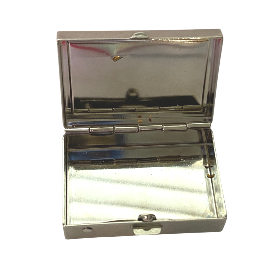 Small Silver Box for Racehorse Fan