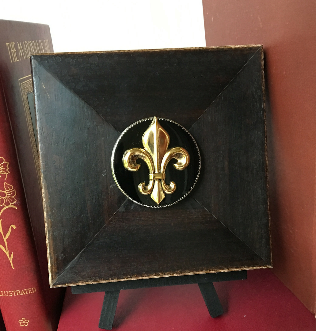 Wooden Art, Fleur de Lis 9