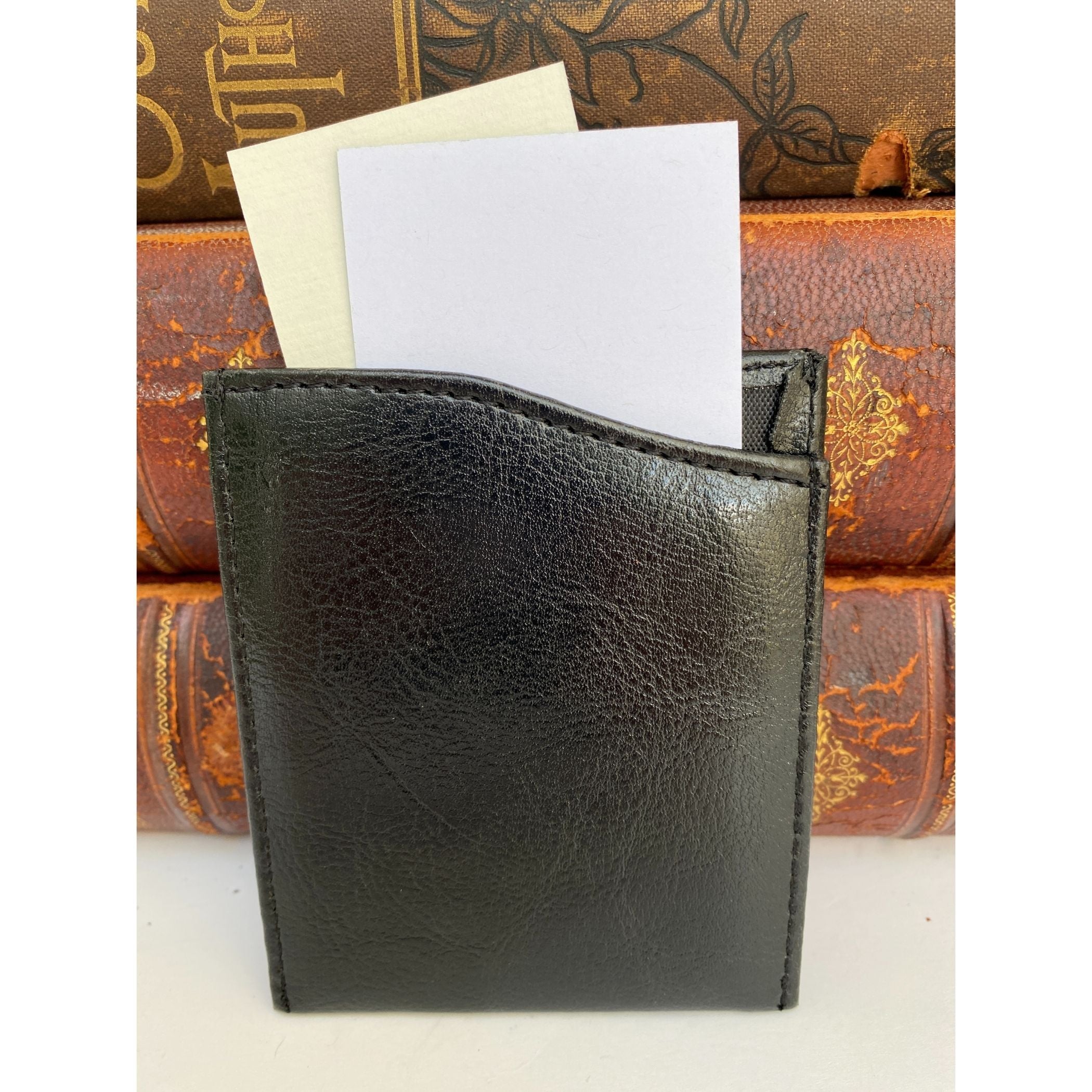 Medical theme money clip wallet, faux leather | Gift for Doctor