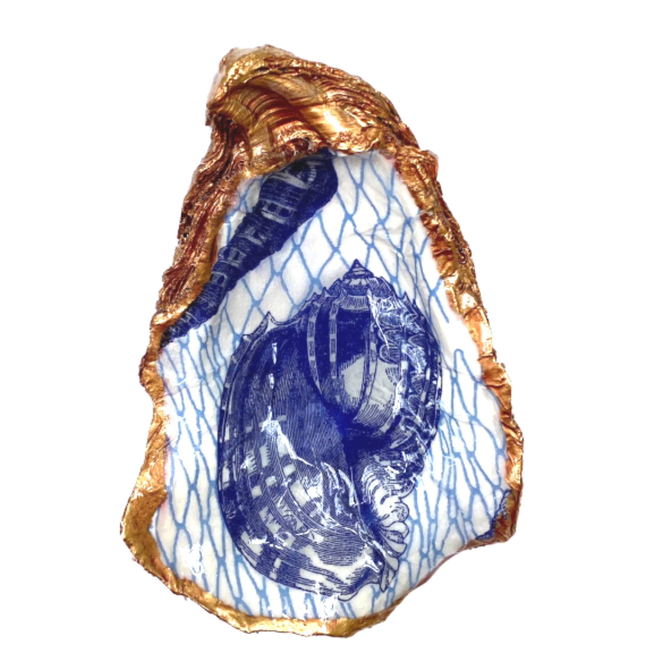 Oyster Shell Art,  Decorative Art, Hostess Gift, Handmade