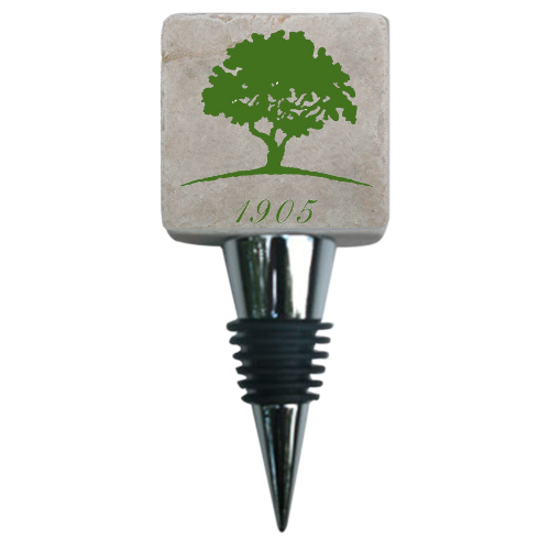 Custom Marble Bottle Stopper for Memphis Country Club