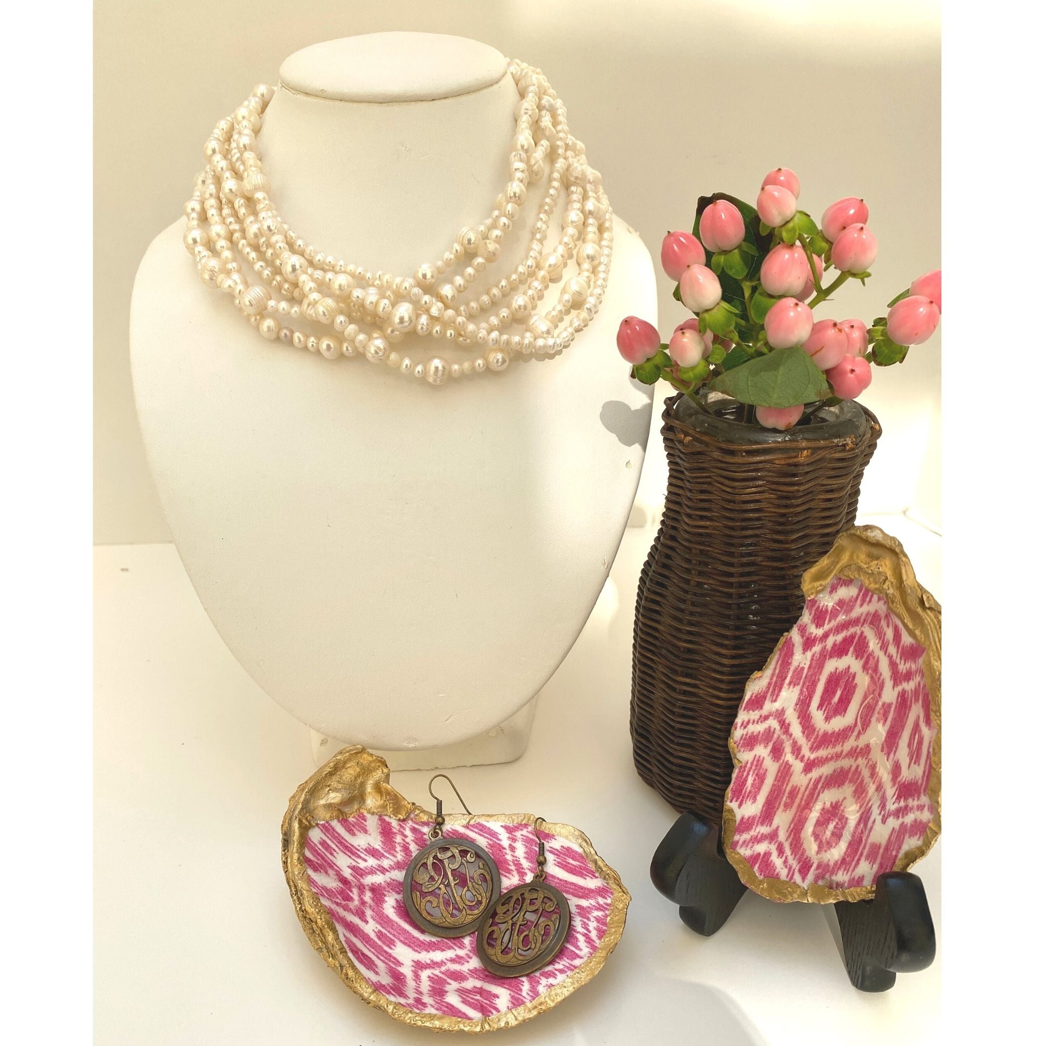 Three Strand Pearl Necklace by Classic Legacy