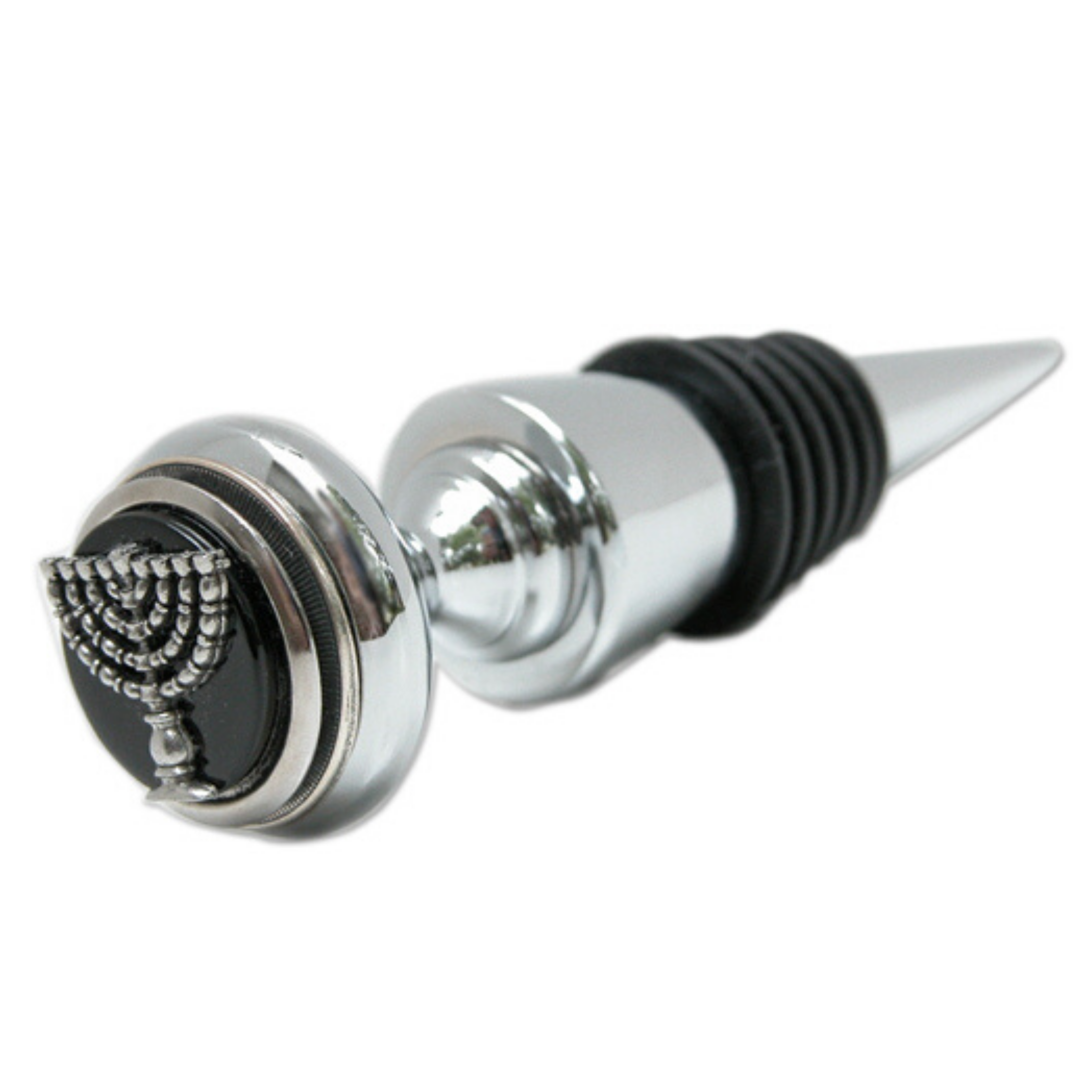 Bottle Stopper Menorah