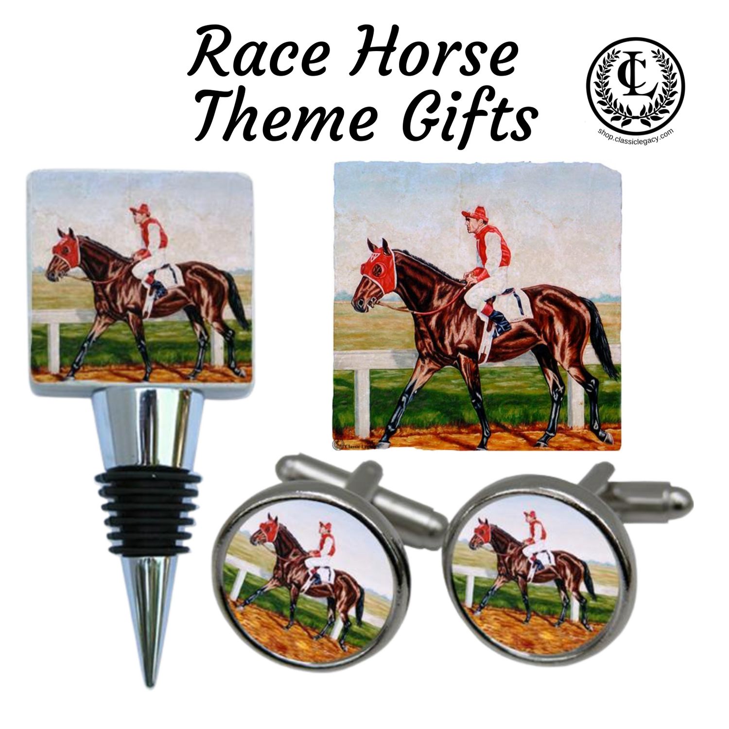 Racehorse Gifts and Jewelry