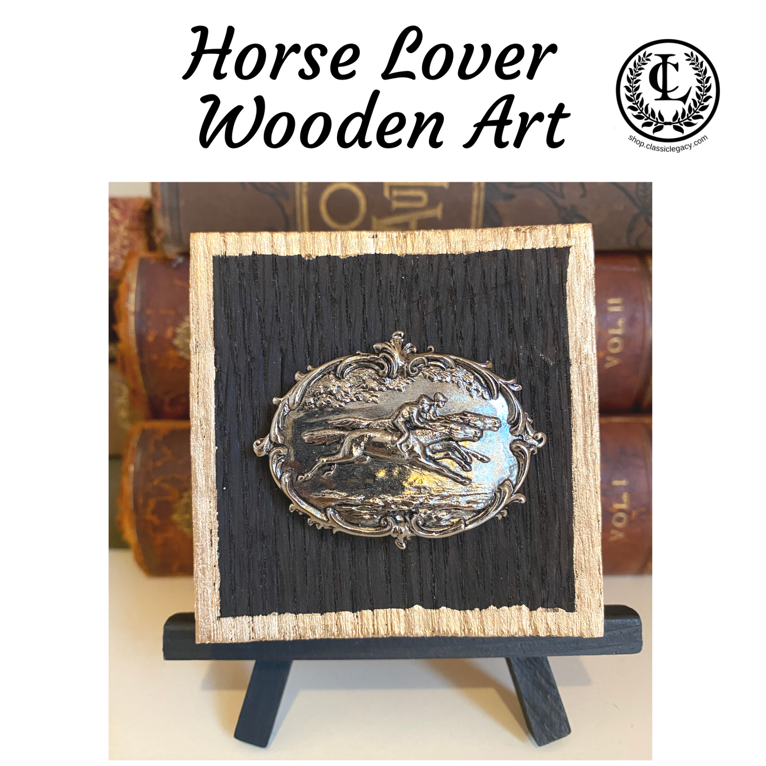 Horse, Bourbon Barrel Wooden Art