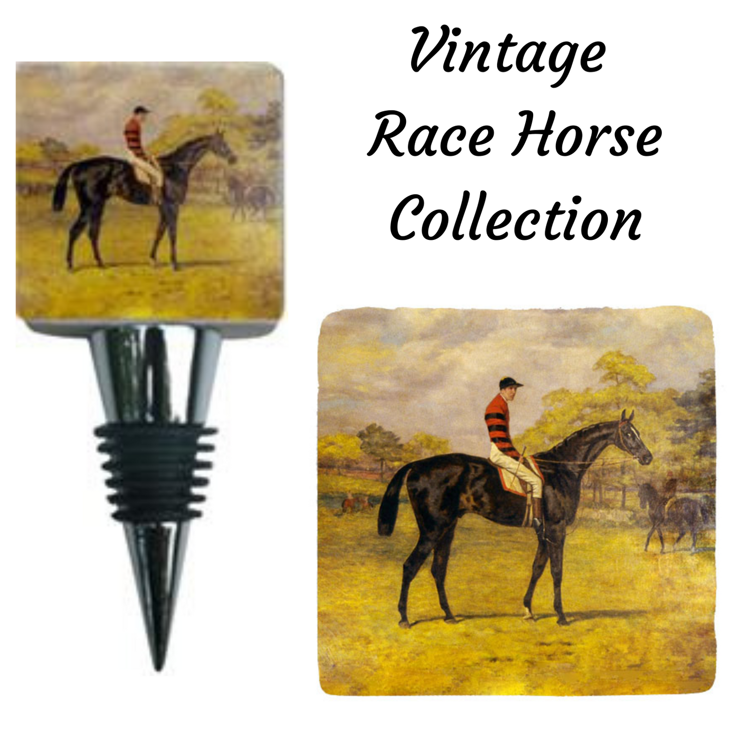 Vintage Racehorse Art Gifts