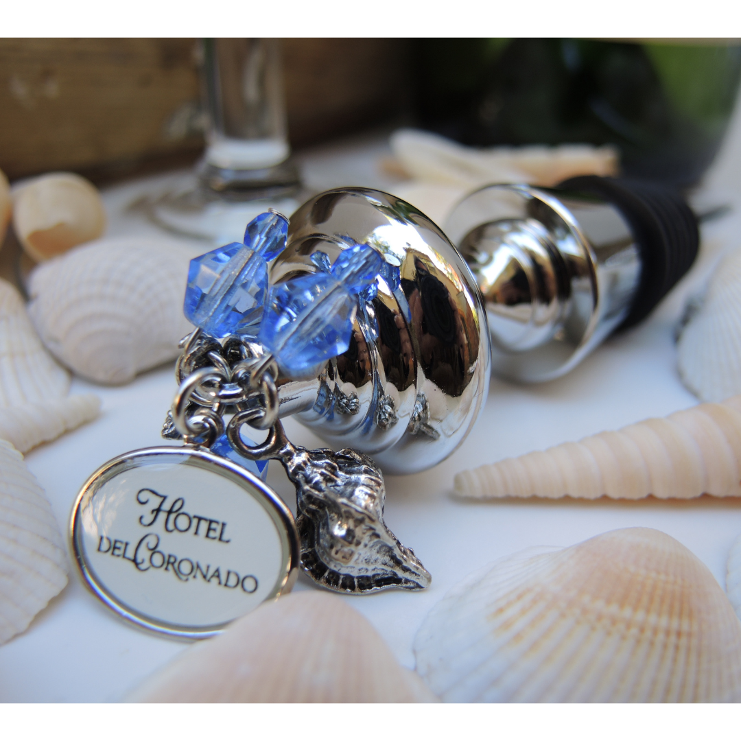 Custom Charmed Wine Bottle Stopper | Logo Bottle Stopper