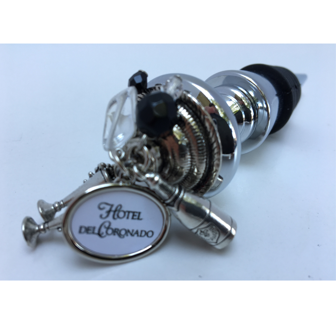 Custom Charmed Wine Bottle Stopper | Logo Bottle Stopper