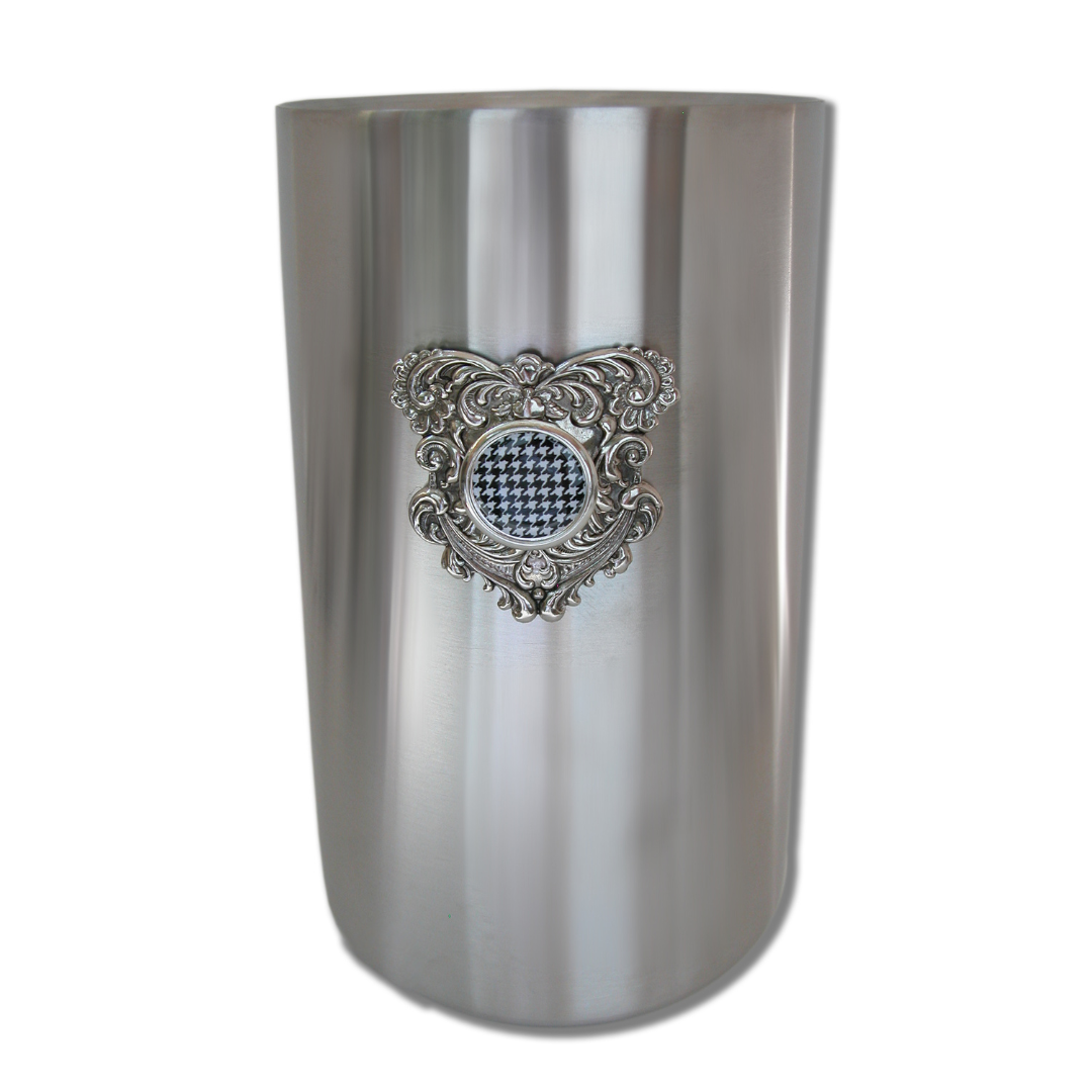 Houndstooth Wine Cooler, Stainless Steel Wine Cooler