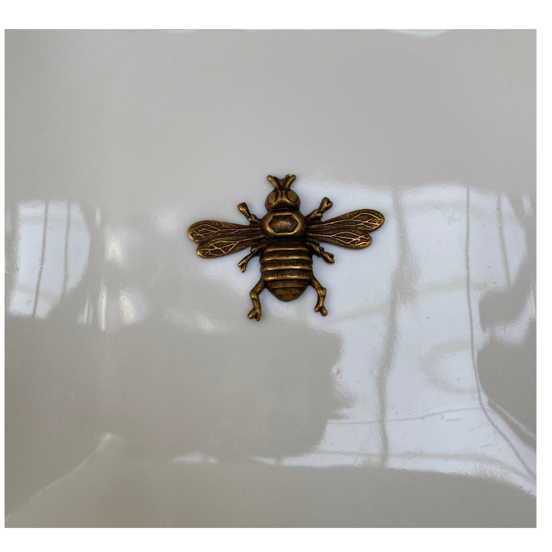 Bee Trinket Tray, Antique Gold Bee | Gift for Bee Lover