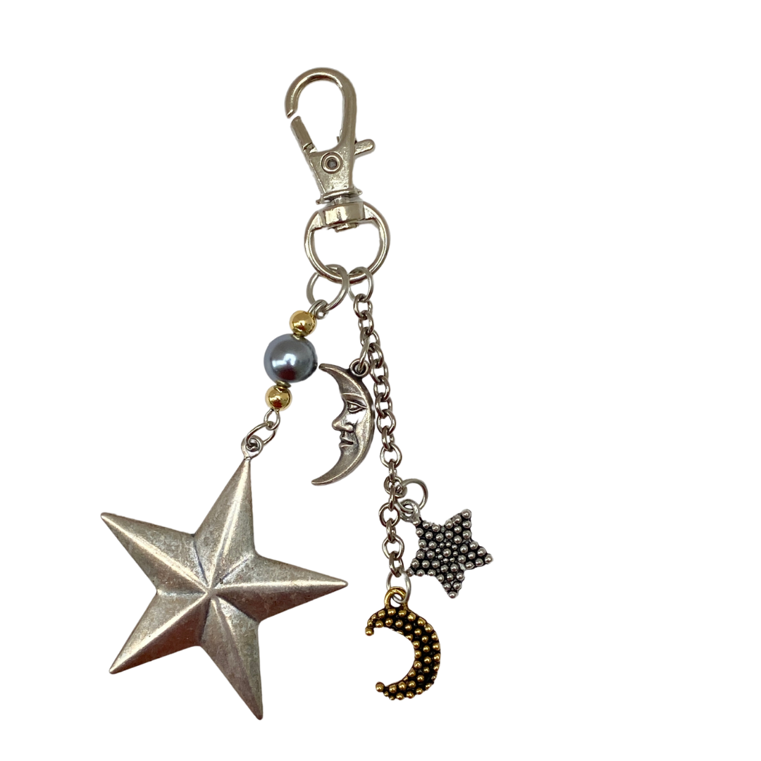 Star and Moon Purse Charms | Made in USA