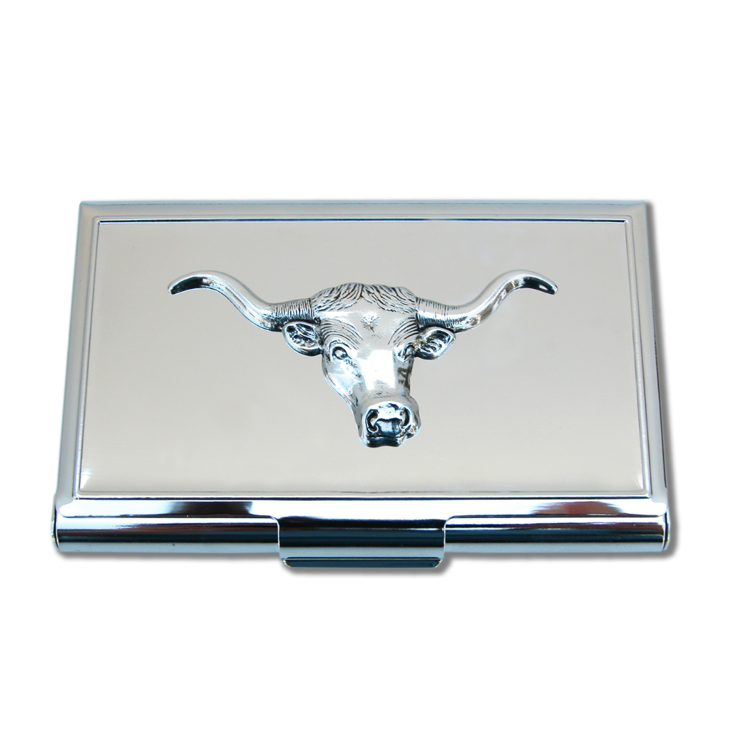 Longhorn Business Card Holder | Gift for Longhorn Fan