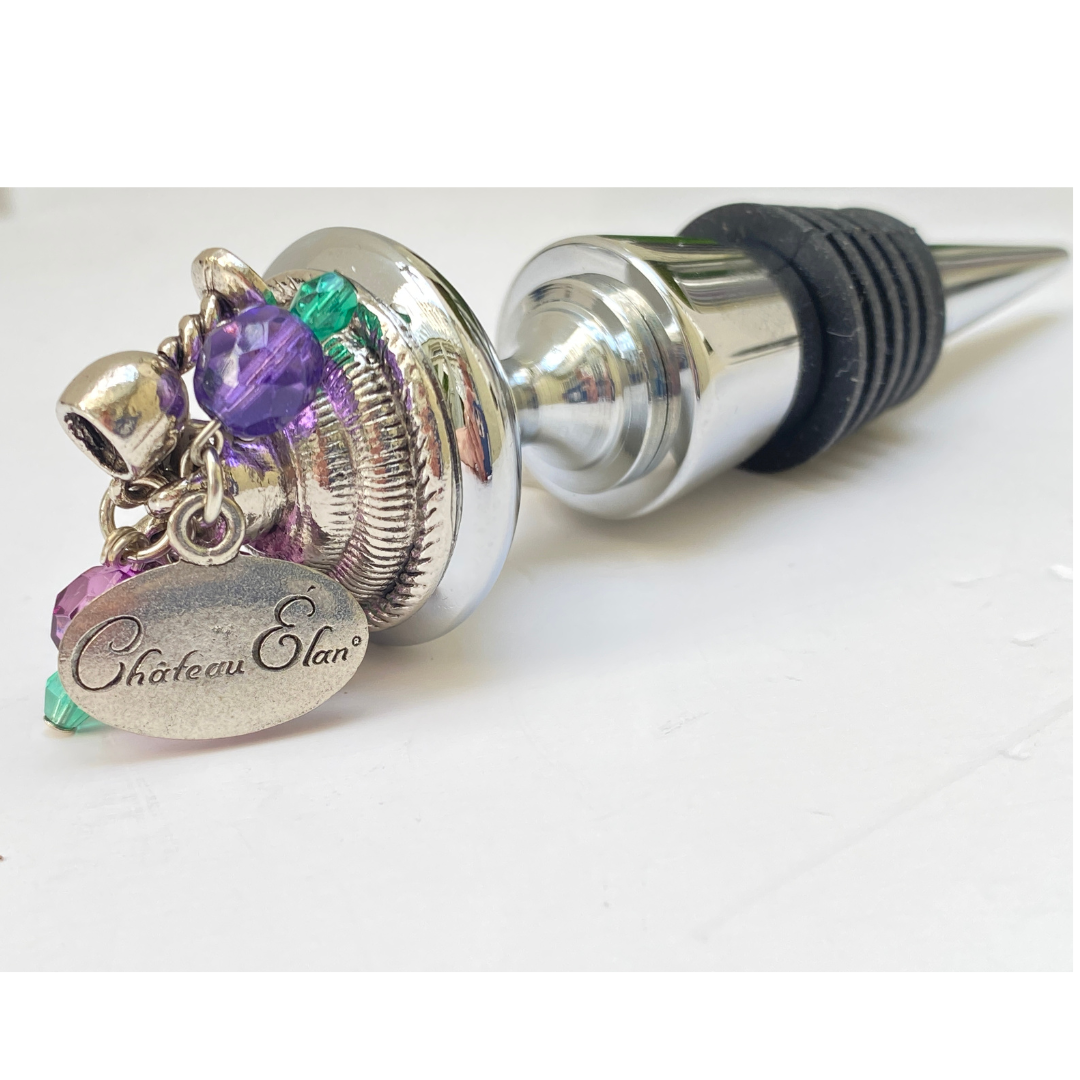 Custom Charmed Wine Bottle Stopper | Logo Bottle Stopper