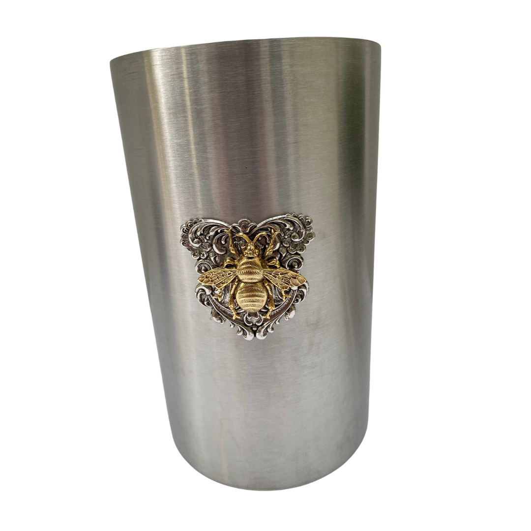 Gold Bee Wine Cooler | Gift for Bee Lover