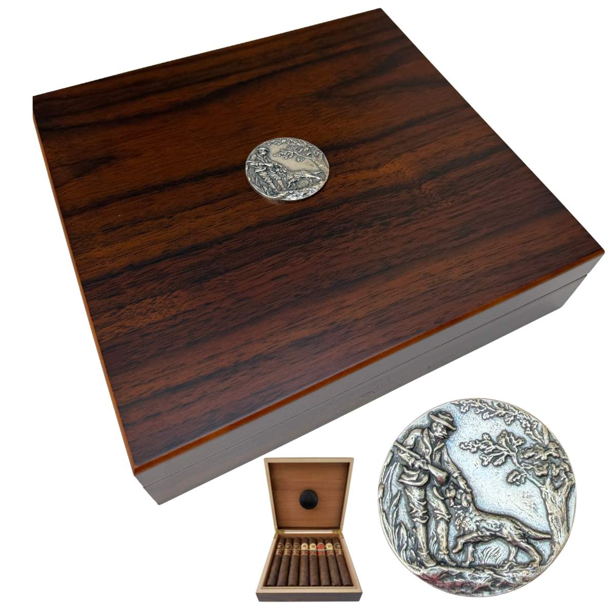 Waterfowl Hunter & Dog Lover Gift | Cigar Humidor