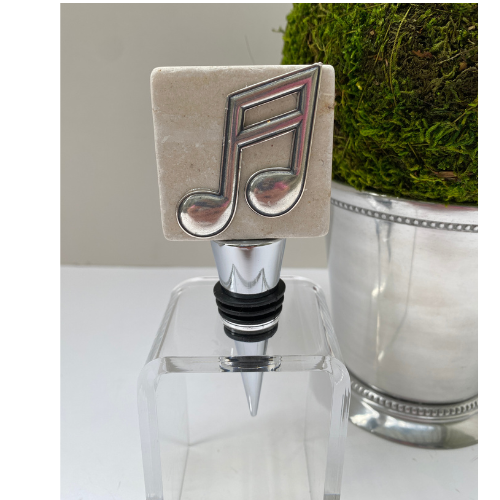 Musical Note Bottle Stopper | Gift for Music Lover