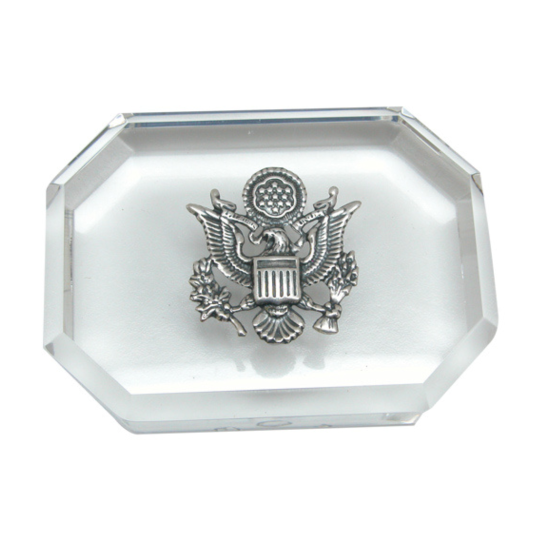 Paperweight | Silver Eagle Great Seal of USA