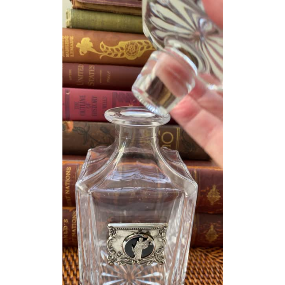 Law Theme Decanter | Gift for Law School Graduate or Lawyer Retirement Gift