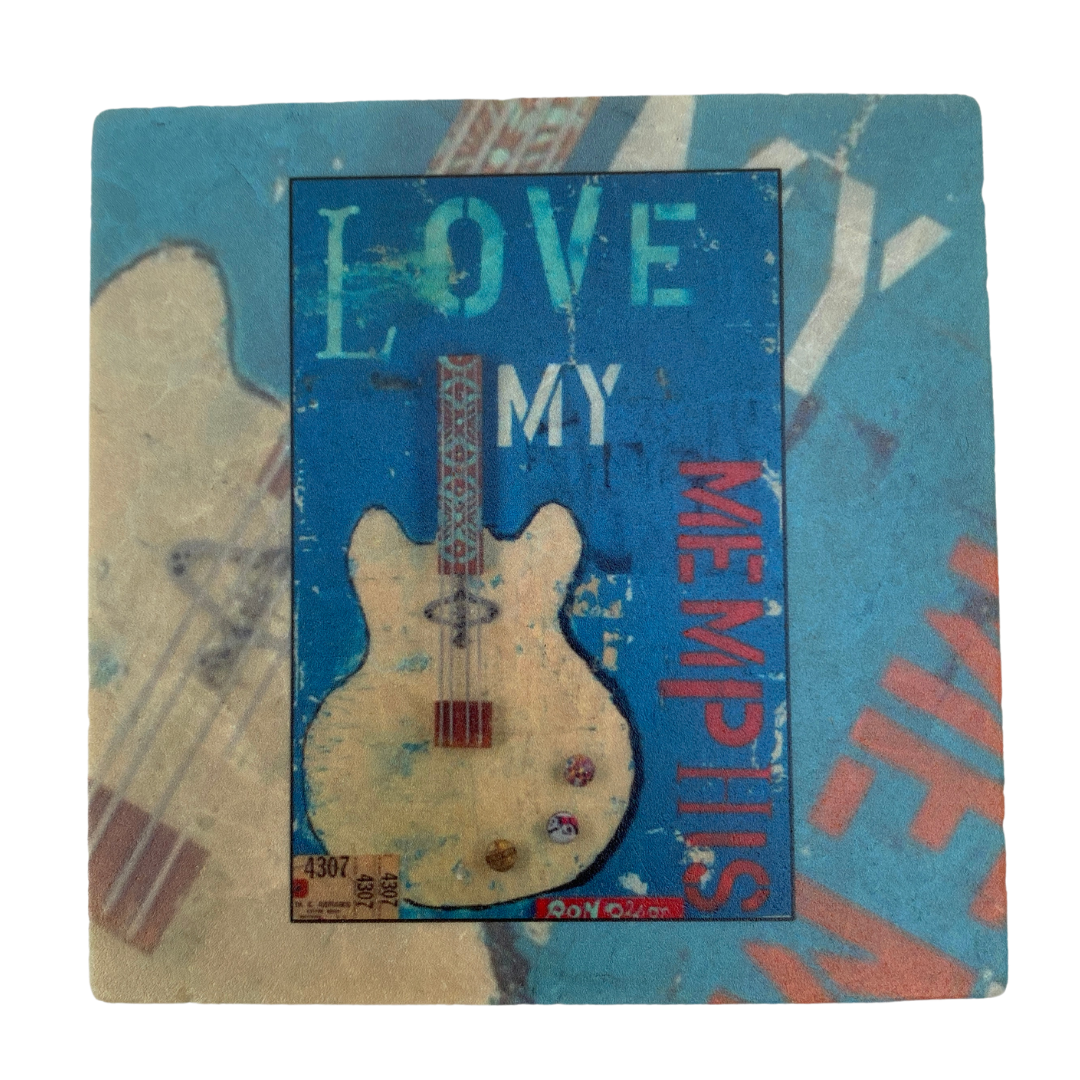 Coaster, Marble, Ron Olson Memphis, Love My Memphis