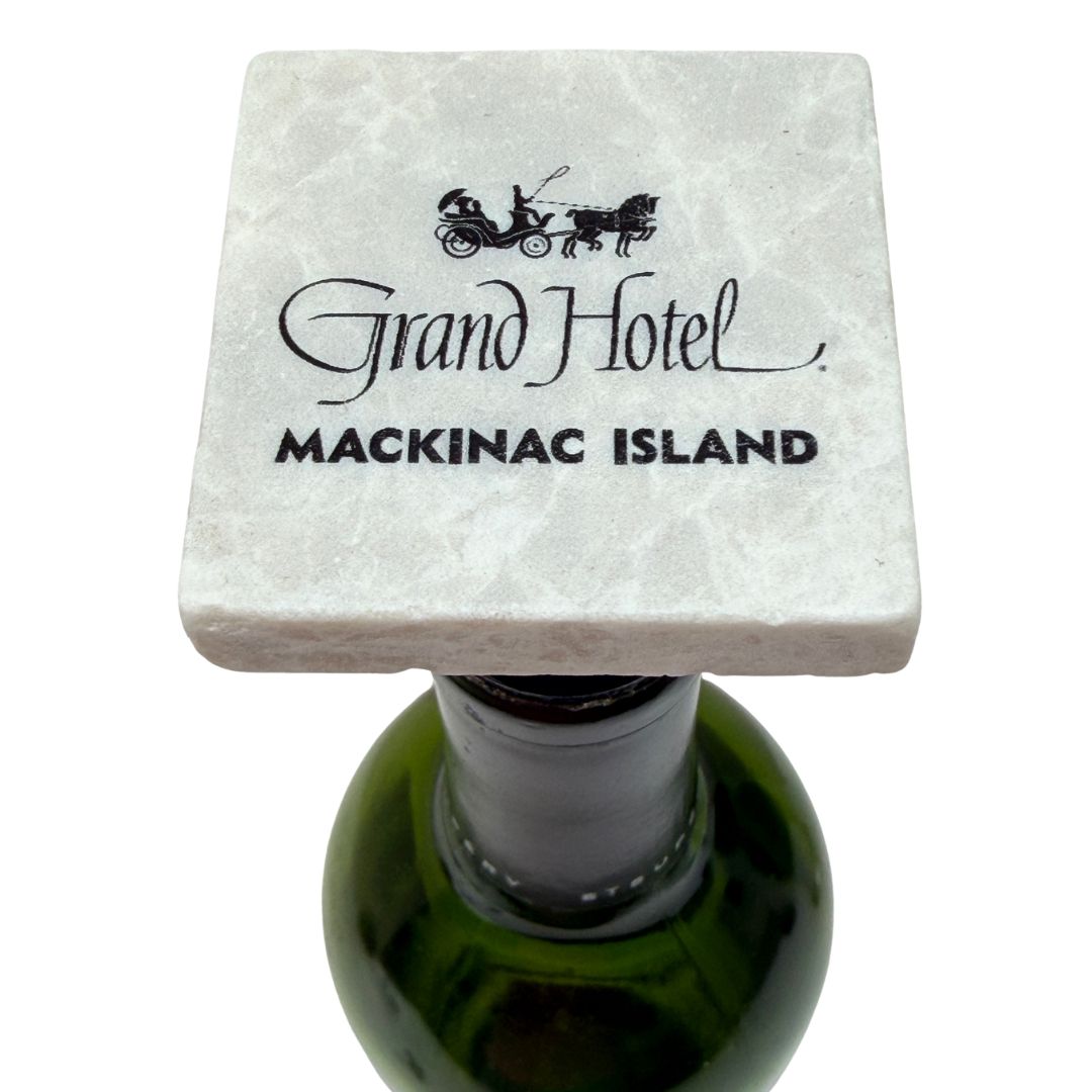 Custom Marble Logo Bottle Stopper | Corporate Gift