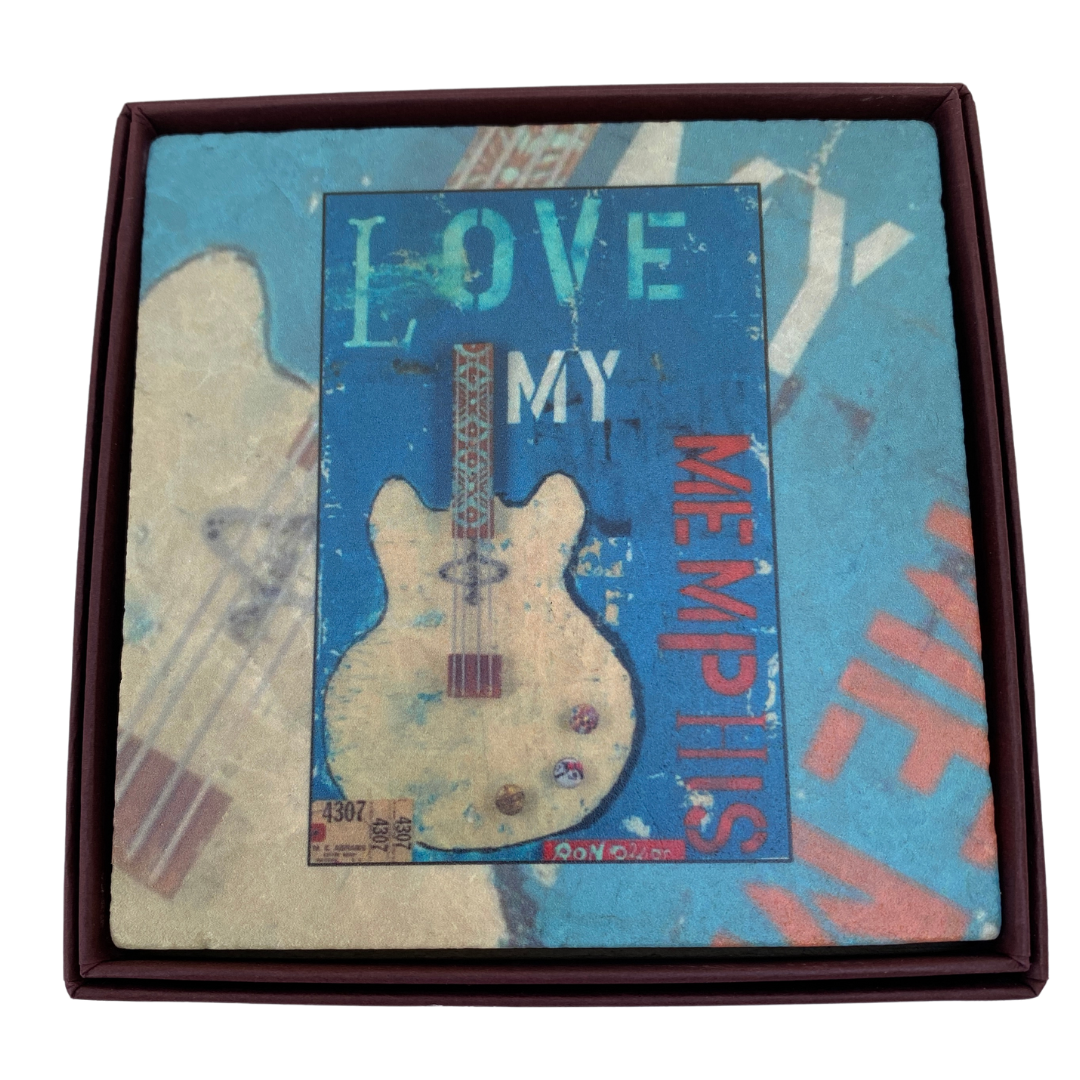 Coaster, Marble, Ron Olson Memphis, Love My Memphis