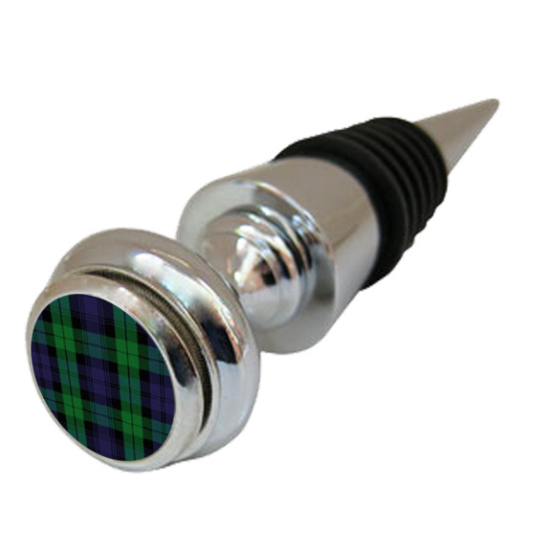 Bottle Stopper Blackwatch  Plaid Gift for Scottish Fan