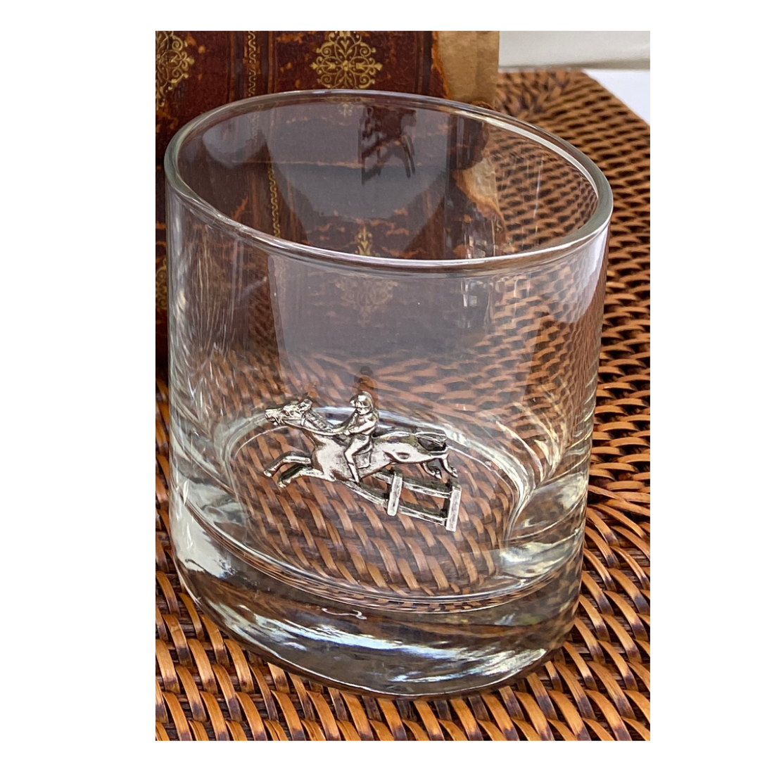 Hunter-Jumper Double Old Fashion Bourbon Glass