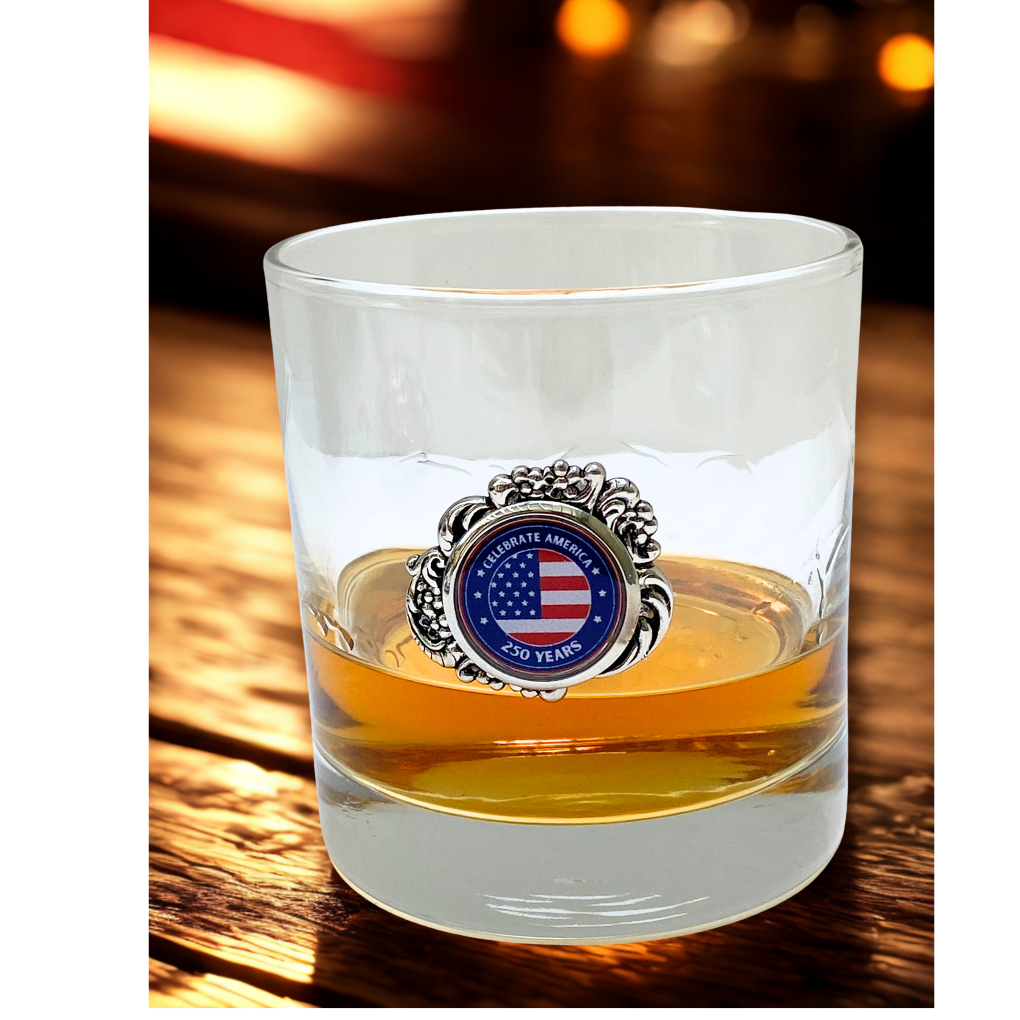 Bourbon Glass | Gift to Celebrate America 250 | Anniversary Gift