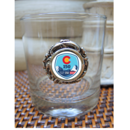 Bourbon Glass Celebrate Colorado 150 | America 250