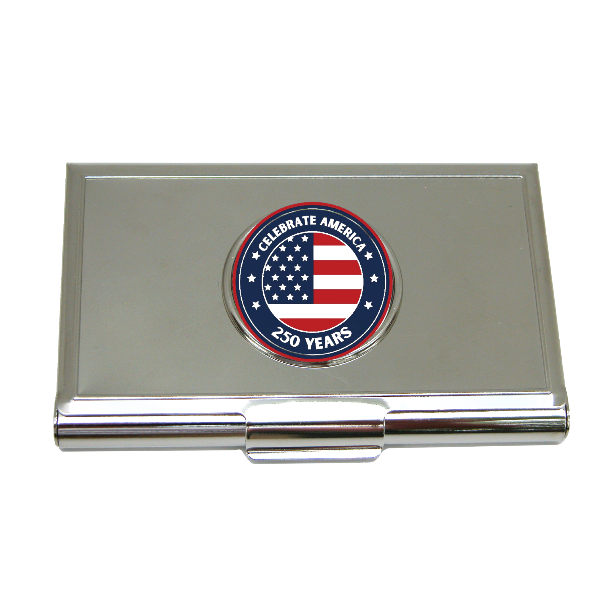 Business Card Holder | Celebrate America 250 Years | Anniversary Gift