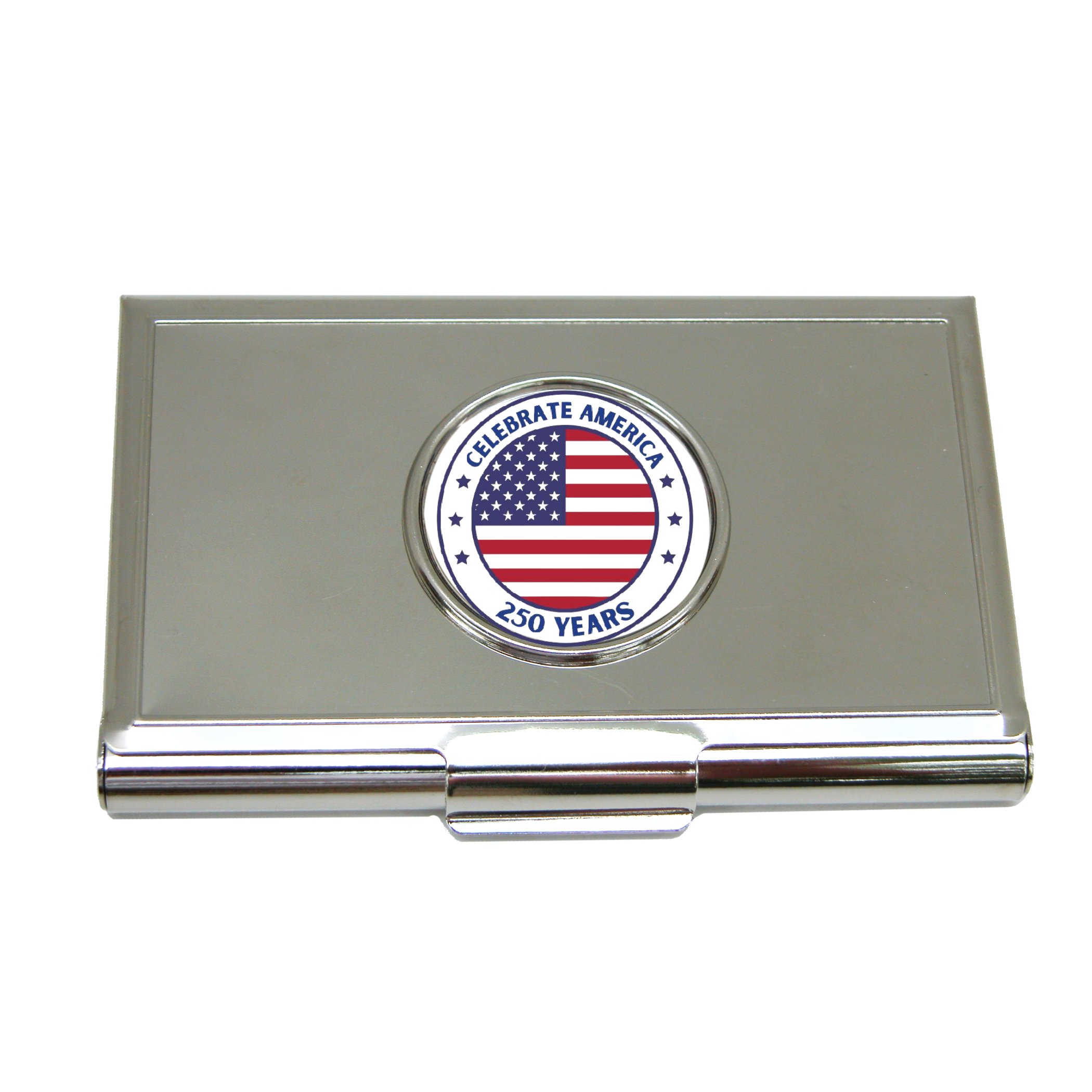 Business Card Holder | Celebrate America 250 Years | Anniversary Gift