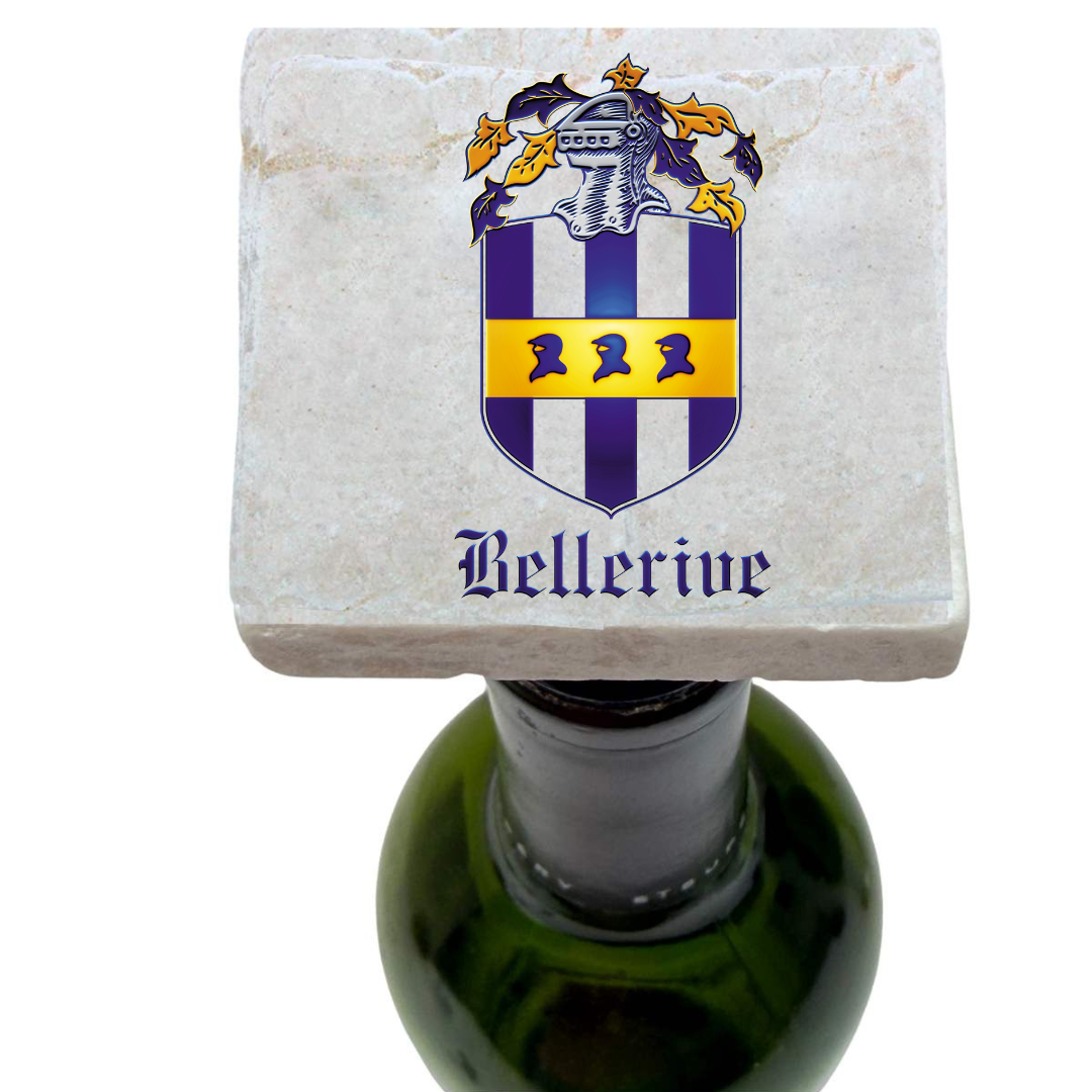 Custom Golf Marble Wine Bottle Stopper with YOUR LOGO | Golf Tournament Gift