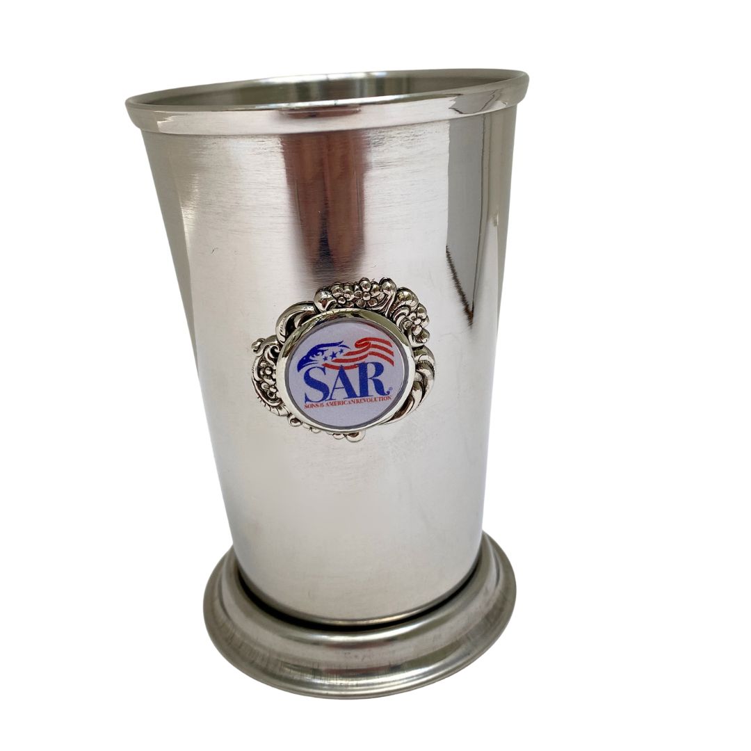 Custom Mint Julep Cup with Company Logo | Gift for Kentucky Derby Party