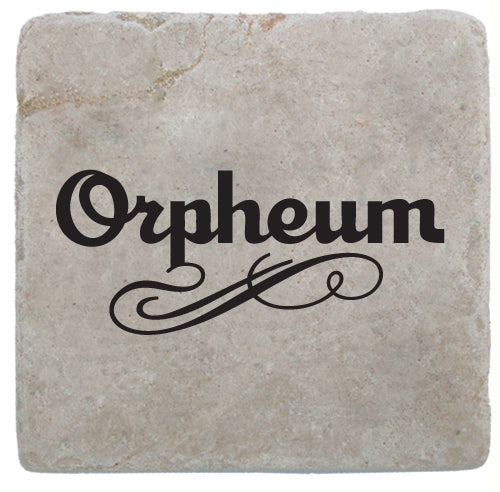 Custom Marble Coaster for Orchestra  Orpheum