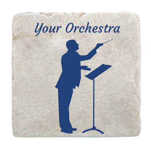 Custom Marble Coaster for Your Orchestra