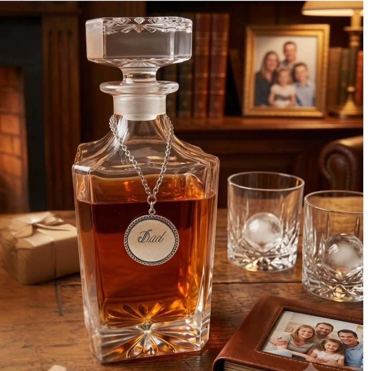 Dad Decanter Gift for Dad on Birthday, Father's Day, or Christmas