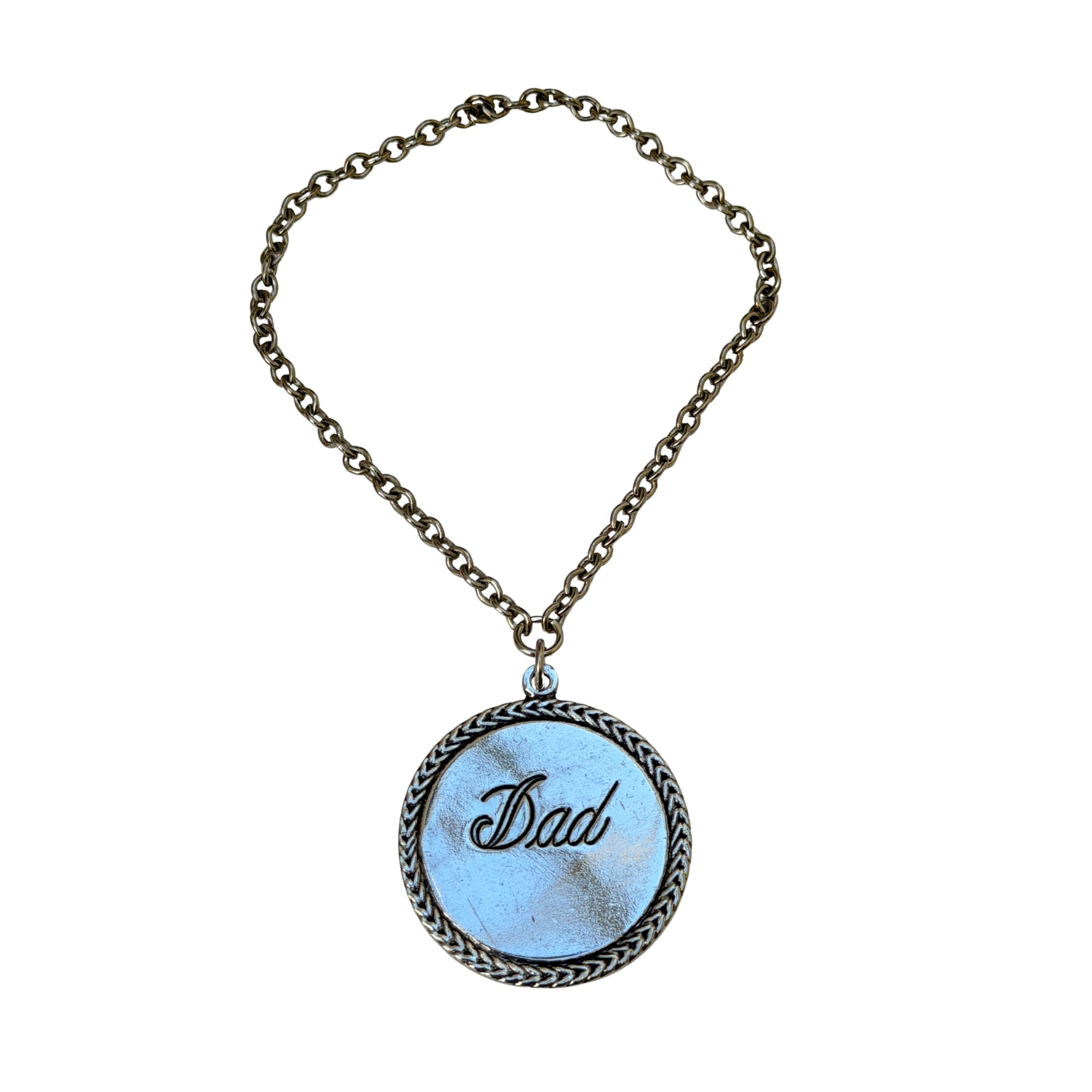 Decanter Label on Chain "Dad"